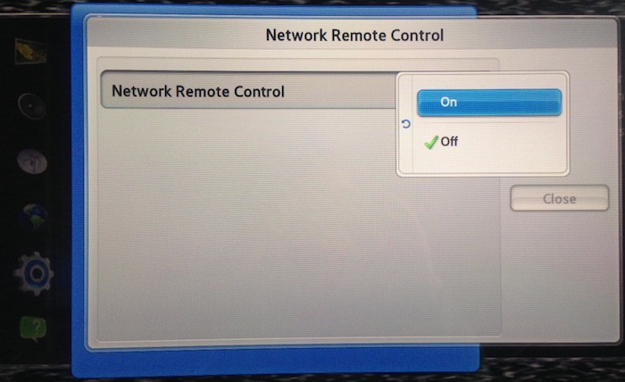 TV Network Remote Control enabling